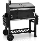 Barbecue fumoir REVO Toledo – XXL – Grille en fonte – Charbon de bois