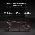 Trottinette électrique REVO Urban X – 800 W – Autonomie 55 km – Pneus 10" – Suspensions AV/AR