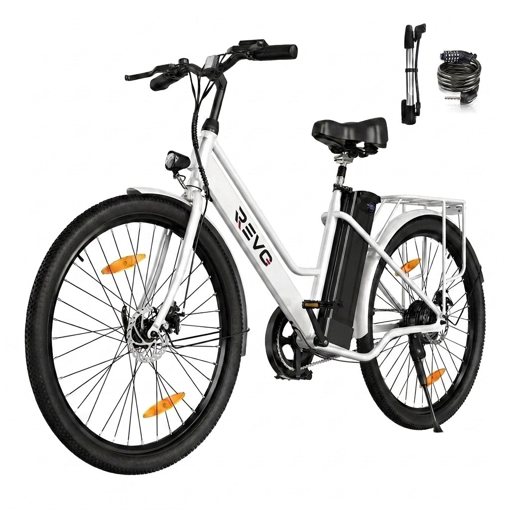 Electric Bicycle REVO Avenue 26″ – 250W Motor – Removable 36V 8.4Ah Battery – Up to 70 km Range – Disc Brakes