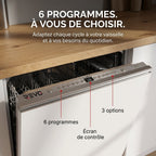 Fully Integrated REVO Integra 60 Dishwasher – 60 cm – 6 Programs – 3 Options – 48 dB – 3-Height Adjustable Basket