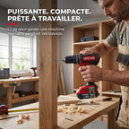REVO Torq 62 Cordless Hammer Drill – 18V – 62Nm – 3 x 4.0Ah Batteries – 2 Speed