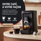 Capsule Coffee Machine REVO Duoza – 1,450 W – 3 Coffee Styles – 2 Cups Simultaneously – 1.2 L Tank
