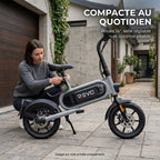 Draisienne électrique REVO Glide 14 – 350 W – Autonomie jusqu'à 15 km – Roues 14″ – Batterie amovible 36 V 5,2 Ah