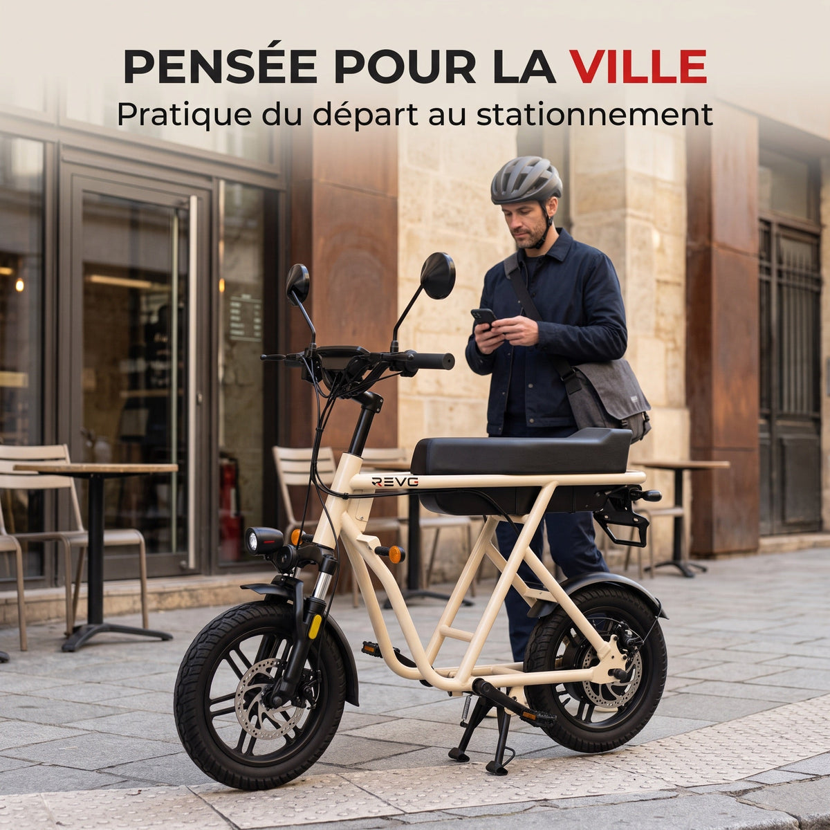Draisienne électrique REVO Rove 14 – 350 W – Autonomie jusqu’à 40 km – Roues 14" – Batterie amovible 468 Wh