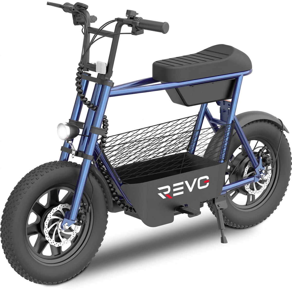 Draisienne électrique REVO Helix 16 – 400 W – Autonomie jusqu’à 30 km – Roues Fat 16" – Double frein à disque