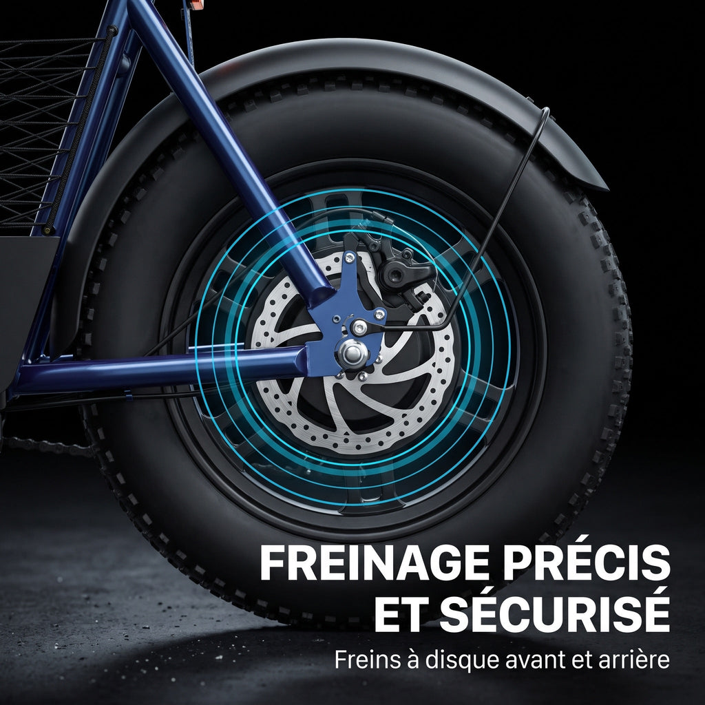 Draisienne électrique REVO Helix 16 – 400 W – Autonomie jusqu’à 30 km – Roues Fat 16" – Double frein à disque