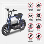 Draisienne électrique REVO Helix 16 – 400 W – Autonomie jusqu’à 30 km – Roues Fat 16" – Double frein à disque