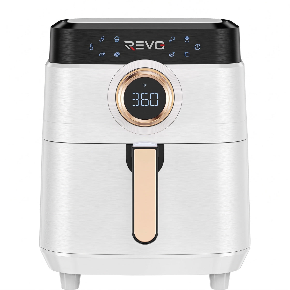 Airfryer REVO Savoris 1700 – Friteuse à air 1700 W – 8 préréglages – Écran tactile – Blanc