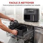 Friteuse à air chaud REVO Synora 7,6 – Double zone 7,6 L – 6 modes – Cuisson synchronisée